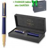 Parker Ingenuity Dark Blue atramentové pero so zlatým klipom GT FP Modrá Parker Ingenuity Dark Blue atramentové pero so zlatým klipom GT FP Modrá
