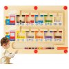 DREVENÝ MAGNETICKÝ LABYRINT MONTESSORI UČÍ FARBY A POČÍTANIE DREVENÝ MAGNETICKÝ LABYRINT MONTESSORI UČÍ FARBY A POČÍTANIE