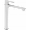 Sapho PAX stojánkova umývadlová batéria vysoká, predĺžená hubica, biela ma XA07/14 Sapho PAX stojánkova umývadlová batéria vysoká, predĺžená hubica, biela ma XA07/14