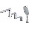 Omnires Sacramento vaňová/sprchová batéria na vaňu chrómová SC2332XCR Omnires Sacramento vaňová/sprchová batéria na vaňu chrómová SC2332XCR