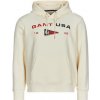 Gant Mikiny GRAPHIC SWEAT HOODIE Biela Gant Mikiny GRAPHIC SWEAT HOODIE Biela