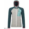 ORTOVOX Fleece Gp Classic Knit dámska mikina, arctic grey L ORTOVOX Fleece Gp Classic Knit dámska mikina, arctic grey L