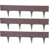 Palisáda StonePalisade L-2,37 m, tmavá hnedá, bal. 3 ks, 790x95/200 mm, UV