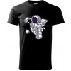 Florbalátor - Klasické pánske tričko vyššej gramáže - 2XL ( Čierna ) Florbalátor - Klasické pánske tričko vyššej gramáže - 2XL ( Čierna )