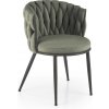 Halmar K516 jedálenská stolička, látka tkanina, olivová Halmar K516 jedálenská stolička, látka tkanina, olivová