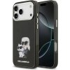 Karl Lagerfeld IML Aquarelle Karl and Choupette kryt pre iPhone 17 Pro Max, čierny 57983127691
