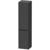 Duravit Ketho.2 - Vysoká skrinka, 176x40x36 cm, 2 dvierka, pánty vľavo, grafit mat K21329L49490000 Duravit Ketho.2 - Vysoká skrinka, 176x40x36 cm, 2 dvierka, pánty vľavo, grafit mat K21329L49490000