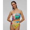 Seafolly dámske jednodielne plavky Dd Bandeau One Piece