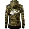 Florbal team - Mikina dámska trendy zipper s kapucňou - XL ( Zelený maskáč ) Florbal team - Mikina dámska trendy zipper s kapucňou - XL ( Zelený maskáč )