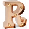 Mini dekoračné svetlo Legami Mini Decorative Light - R - Gold Rose - Letters uni Mini dekoračné svetlo Legami Mini Decorative Light - R - Gold Rose - Letters uni
