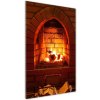 Vertikálny foto obraz akrylové sklo Oheň v krbe 50x100 cm Vertikálny foto obraz akrylové sklo Oheň v krbe 50x100 cm