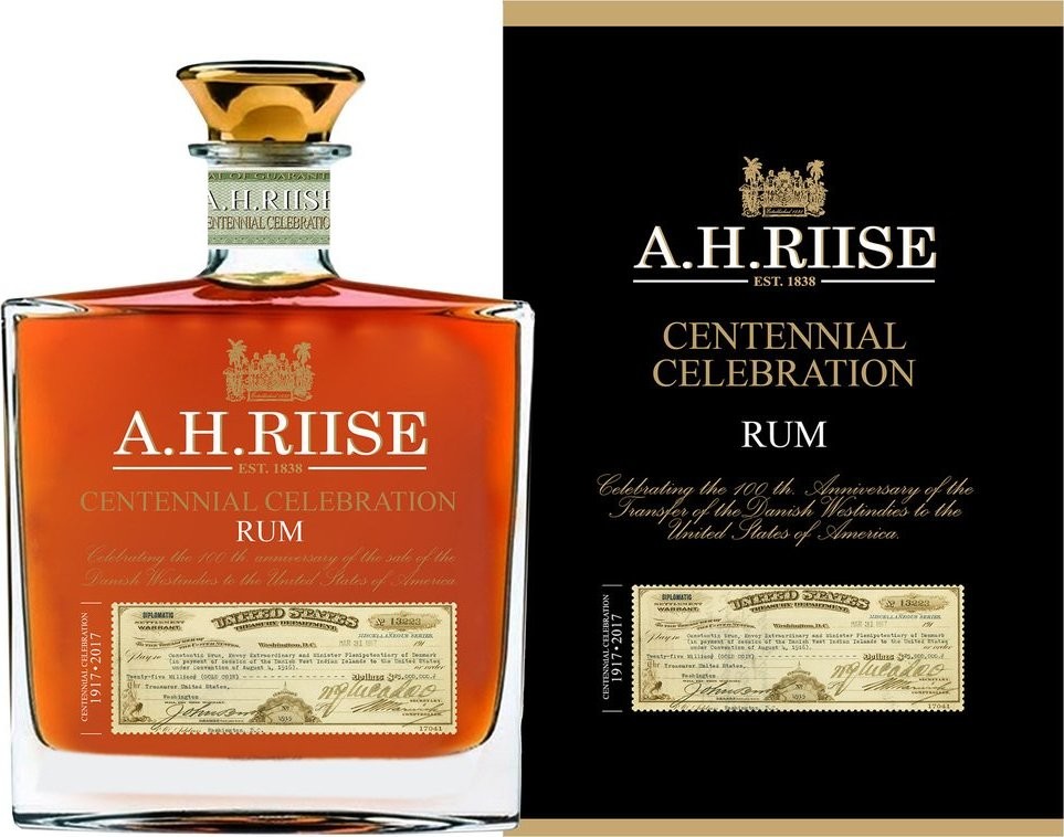A.H. Riise Centennial Celebration 45% 0,7 l (kartón)