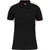 Kariban Polokošile Day-to-Day WK271, krátký rukáv, dámská COT20W27181400-black/red XS Černá/červená Kariban Polokošile Day-to-Day WK271, krátký rukáv, dámská COT20W27181400-black/red XS Černá/červená