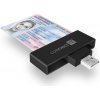 CONNECT IT USB čtečka eObčanek a čipových karet, ČERNÁ CFF-3000-BK CONNECT IT USB čtečka eObčanek a čipových karet, ČERNÁ CFF-3000-BK