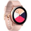 Mobilly remienok Essential Vertical Grain Rose Gold Buckle universal Quick Release 20mm, pink nude