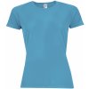 SOĽS Sporty Women Dámske funkčné triko SL01159 Aqua