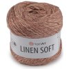 Pletacia priadza Linen Soft 100 g - 1 ks 5 (7308) púdrovobéžová Pletacia priadza Linen Soft 100 g - 1 ks 5 (7308) púdrovobéžová