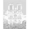ZUTY Bodkovanie - NOTRE DAME V PARÍŽI A ČERVENÉ KVETY Rámovanie: vypnuté plátno na rám, Rozmer: 40x50 cm ZUTY Bodkovanie - NOTRE DAME V PARÍŽI A ČERVENÉ KVETY Rámovanie: vypnuté plátno na rám, Rozmer: 40x50 cm