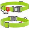 WAUDOG Vodoodolný Obojok pre Psa Zelený s QR Identifikačnou Známkou L WAUDOG Vodoodolný Obojok pre Psa Zelený s QR Identifikačnou Známkou L