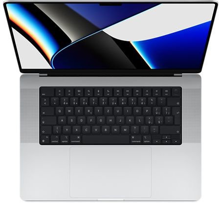 Apple MacBook Pro 16 (2021) 1TB Silver MK1H3SL/A