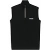 Boss pánske vesty Birdie 1/4 Zip Vest black