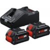 BOSCH Štartovacia sada 2× ProCORE18V+ 8.0Ah + GAL 18V-160 Professional 1600A02X03 BOSCH Štartovacia sada 2× ProCORE18V+ 8.0Ah + GAL 18V-160 Professional 1600A02X03