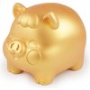 Zlaté prasiatko pre šťastie / pokladnička pre svadby a Vianoce - 1 ks zlatá Zlaté prasiatko pre šťastie / pokladnička pre svadby a Vianoce - 1 ks zlatá
