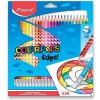 Maped Color´Peps trojhranné farbičky gumovateľné 24 ks v kartónovom obale Maped Color´Peps trojhranné farbičky gumovateľné 24 ks v kartónovom obale