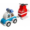 LEGO LEGO DUPLO - Hasičský vrtulník a policejní auto LEGO LEGO DUPLO - Hasičský vrtulník a policejní auto