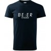 Beer hodiny - Klasické pánske tričko vyššej gramáže - S ( Tmavomodrá (takmer čierna) ) Beer hodiny - Klasické pánske tričko vyššej gramáže - S ( Tmavomodrá (takmer čierna) )