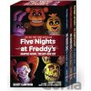 Five Nights at Freddy's Graphic Novel Trilogy Box Set - Scott Cawthon, Elley Cooper, Andrea Waggener, Kelly Parra, Carly Anne West Five Nights at Freddy's Graphic Novel Trilogy Box Set - Scott Cawthon, Elley Cooper, Andrea Waggener, Kelly Parra, Carly Anne West