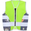 Korntex Action detská bezpečnostná vesta neon green/ufo