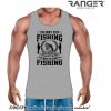 Pánske tielko RANGER® - motív Rybárčenie 03 Svetlošedá 3XL Pánske tielko RANGER® - motív Rybárčenie 03 Svetlošedá 3XL