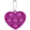 Antistresová kľúčenka - uvoľňovač úzkosti fialové srdce Antistresová kľúčenka - uvoľňovač úzkosti fialové srdce