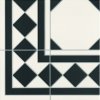 Dlažba Realonda Octagon black 33x33 cm mat OCTAGONRBK Dlažba Realonda Octagon black 33x33 cm mat OCTAGONRBK