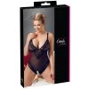 Cottelli Plus Size - čipkované body - čierne Cottelli Plus Size - čipkované body - čierne