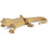 EUROFIRANY DEKORAČNÁ SOŠKA ELDO 25X12X6 CM ZLATÁ