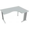 stôl ergo ľavý 160x120 cm - FE 2005 L Šedá stôl ergo ľavý 160x120 cm - FE 2005 L Šedá