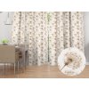 Biante Bavlnený záves Sandra SA-518 Jesenné púpavy na bielom 150x170 cm Biante Bavlnený záves Sandra SA-518 Jesenné púpavy na bielom 150x170 cm