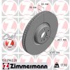 ZIMMERMANN Brzdový kotúč 150.2962.20 ZIMMERMANN Brzdový kotúč 150.2962.20