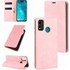 Peňaženkové kožené puzdro na Honor 9X Lite - Ružová Peňaženkové kožené puzdro na Honor 9X Lite - Ružová