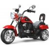 COSTWAY 6V elektrická motorka s nastaviteľným svetlometom zvukom a klaksónom Detská motorka pre deti od 3 rokov červená
