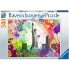 RAVENSBURGER Pohľadnica z New Yorku 500 dielov RAVENSBURGER Pohľadnica z New Yorku 500 dielov