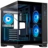 Chieftec Visio GM-30B-TG-OP schwarz Tempered Glass x 2 Kostka Černá Chieftec Visio GM-30B-TG-OP schwarz Tempered Glass x 2 Kostka Černá