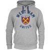 Fan-shop Mikina WEST HAM UNITED Graphic šedé velikost: M Fan-shop Mikina WEST HAM UNITED Graphic šedé velikost: M