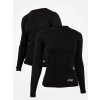 UHIP Tričko vlnené Merino s dlhým rukávom unisex čierne UHIP Tričko vlnené Merino s dlhým rukávom unisex čierne