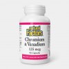 Webber Naturals Chróm a vanád 125 mcg - Natural Factors Webber Naturals Chróm a vanád 125 mcg - Natural Factors