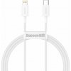Baseus CATLYS-A02 Superior Series USB-C na Lightning, 20 W, PD, 1m, bílý Baseus CATLYS-A02 Superior Series USB-C na Lightning, 20 W, PD, 1m, bílý