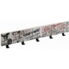 Walteco Vešiaková lišta 600x120mm, známky , 8049 Walteco Vešiaková lišta 600x120mm, známky , 8049