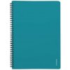 Twin wire blok A4 PP VERDE milano Twin wire blok A4 PP VERDE milano